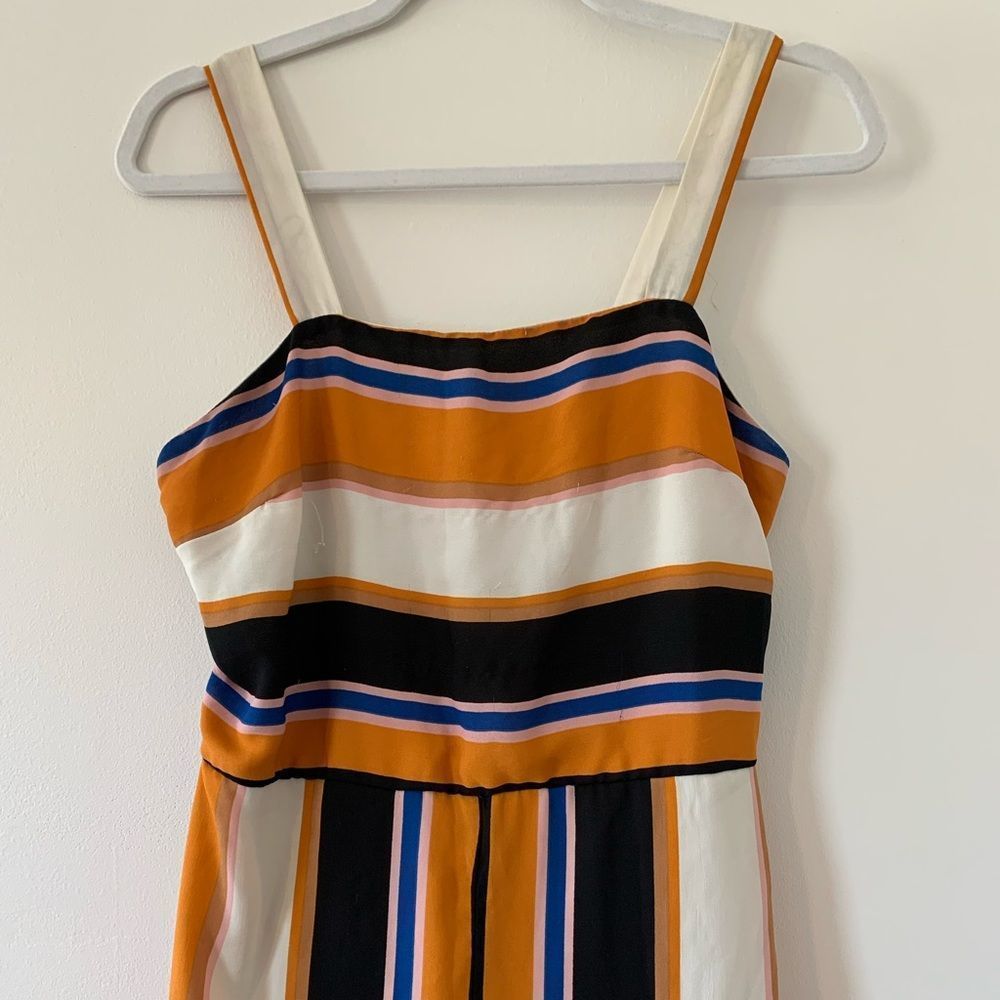 Striped tank jumpsuit - Picture 5 of 9
